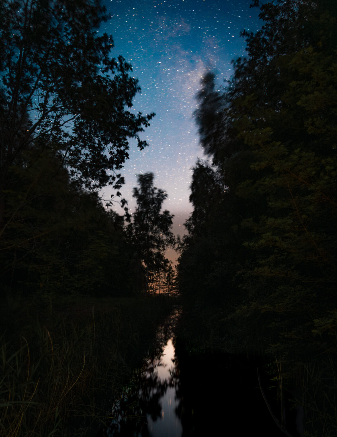 Sfeervolle landschappen in natuurlijk licht
